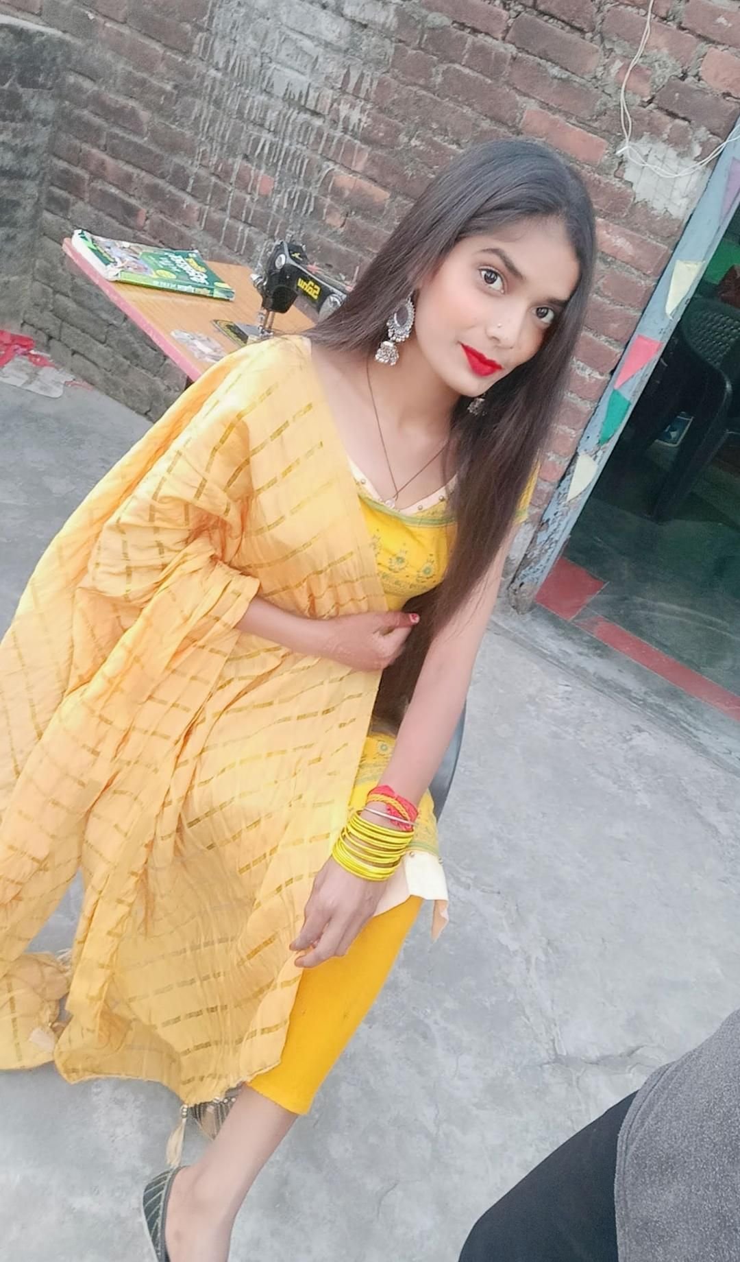 Priyanka in yellow